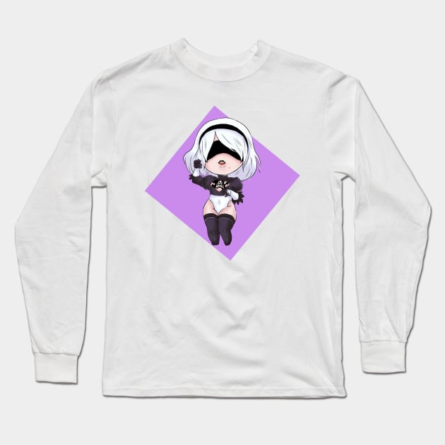 2b Long Sleeve T-Shirt by tizy